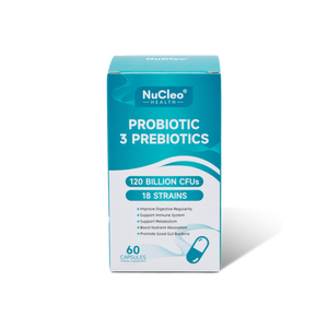 Bio Cultures Complex Probiotics and Prebiotics - 120 Billion CFU - 60 Probiotic Complex Capsules for People